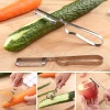 Household kitchen stainless steel peeler, fruit peeler, carrot peeler, grater, sharer, peeling knife details Picture